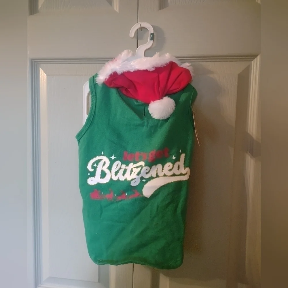 New dog Christmas costume outfit large